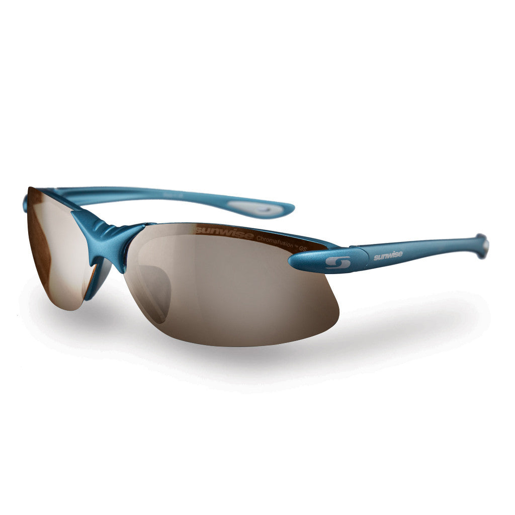 Waterloo Azure Customisable Lightweight Sports Sunglasses - 8 Styles