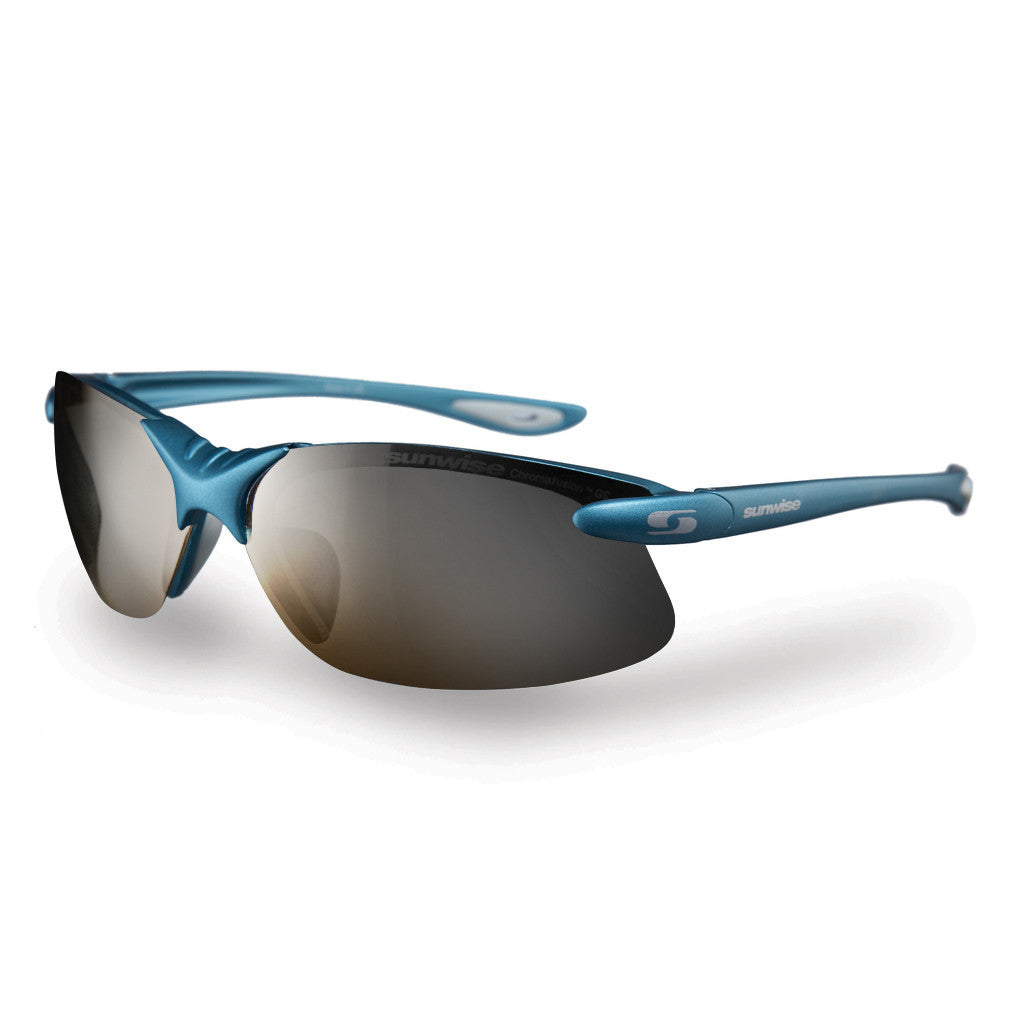 Waterloo Azure Customisable Lightweight Sports Sunglasses - 8 Styles