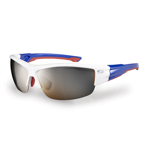 Gafas de sol deportivas ligeras personalizables Waterloo Azure - 8 estilos