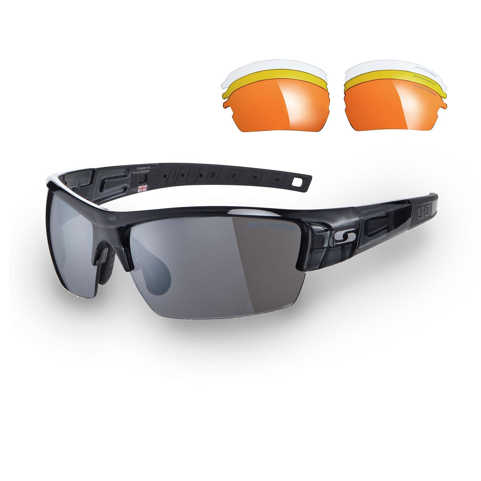 Atlanta Sports Sunglasses with Interchangeable Lenses