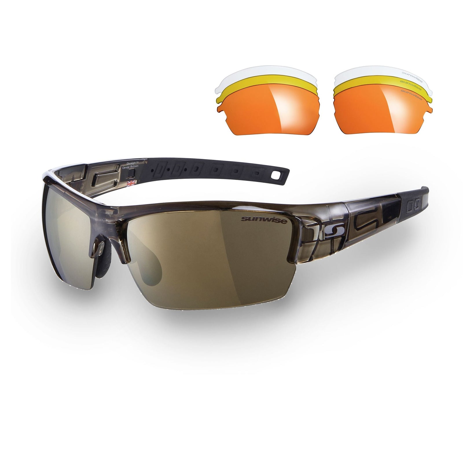 Lunettes de soleil Atlanta Sports avec verres interchangeables