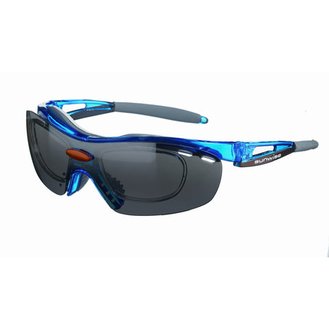 Hudson Sport-Sonnenbrille + RX-Gläser – Weiß