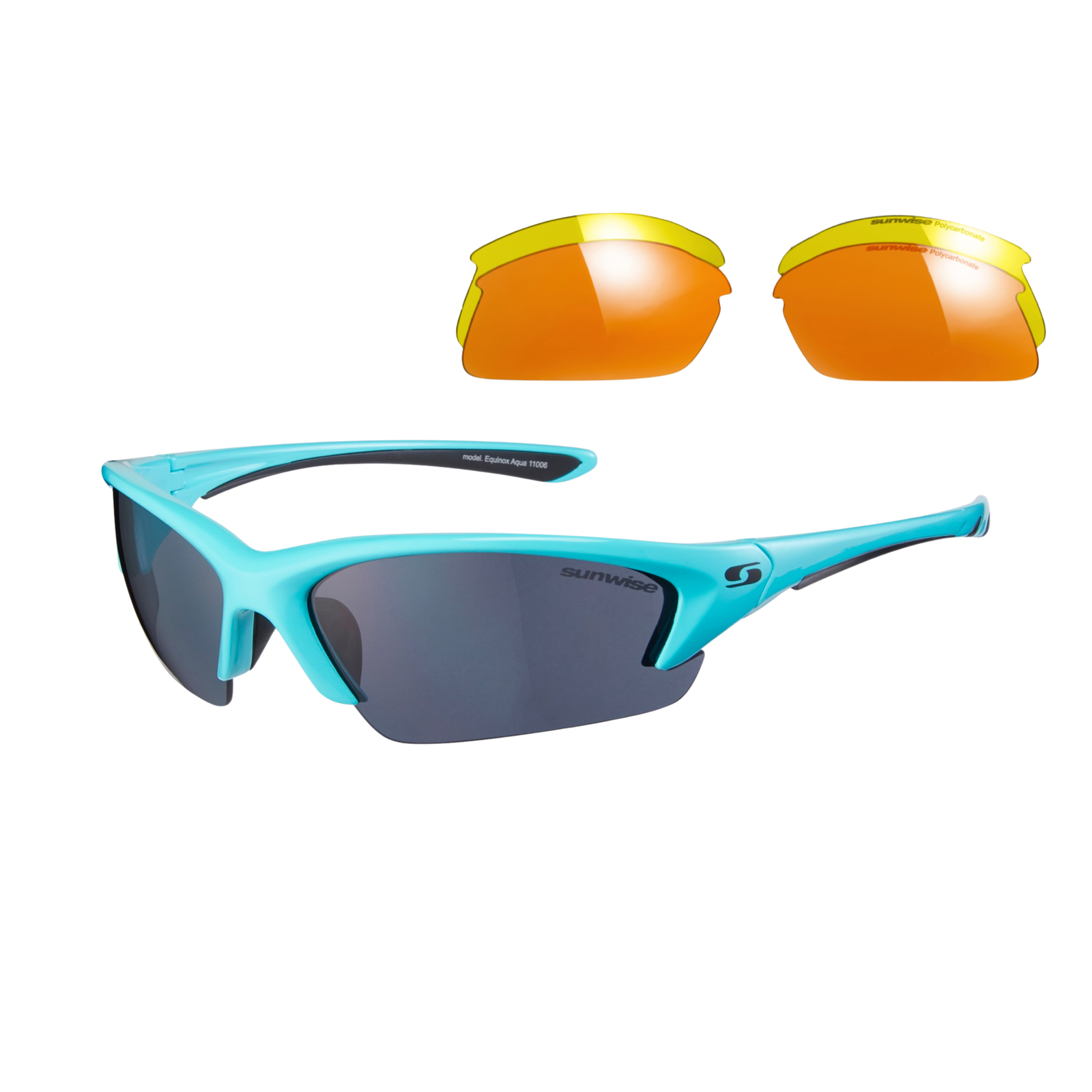 Lunettes de soleil de sport Equinox avec verres interchangeables - 8 couleurs