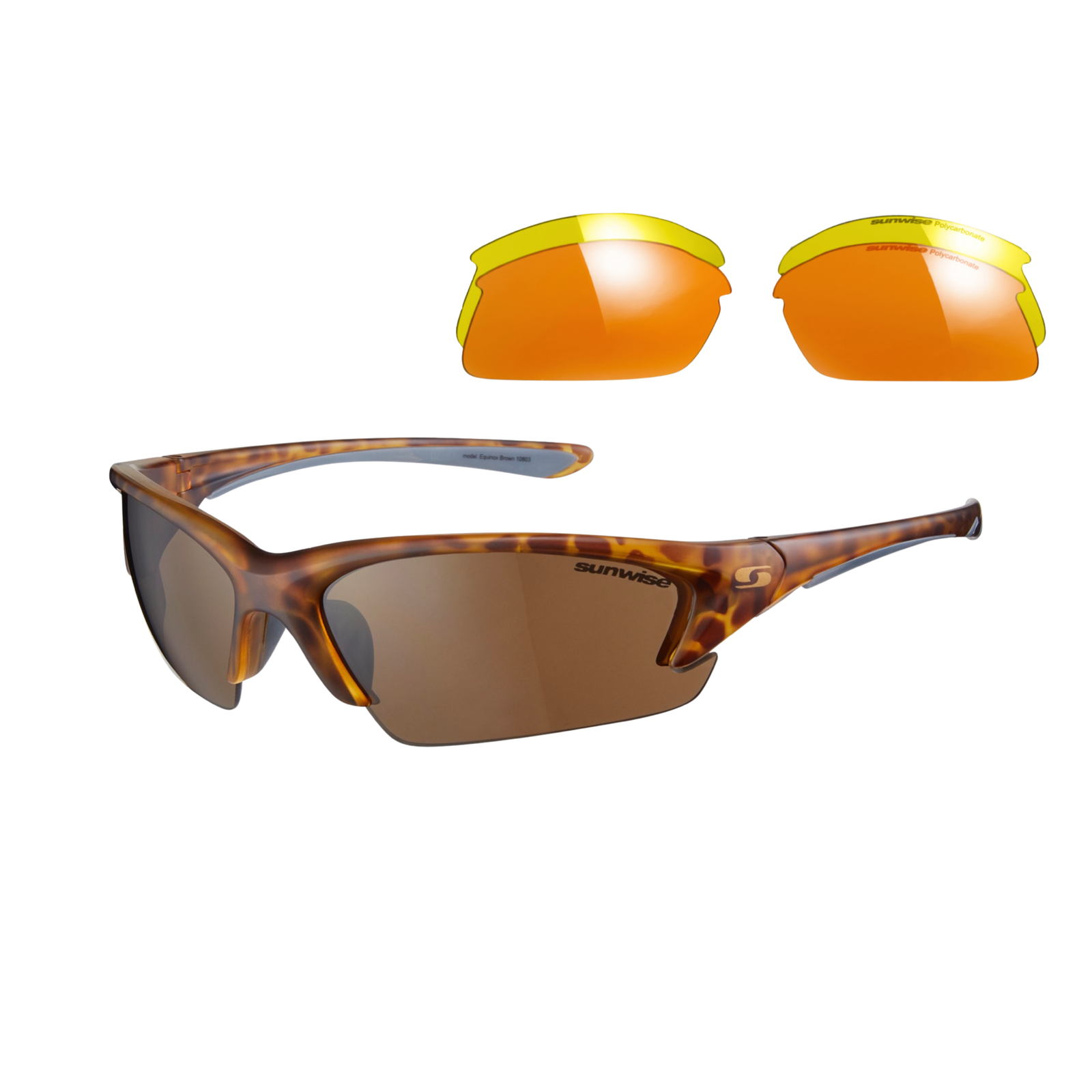 Lunettes de soleil de sport Equinox avec verres interchangeables - 8 couleurs