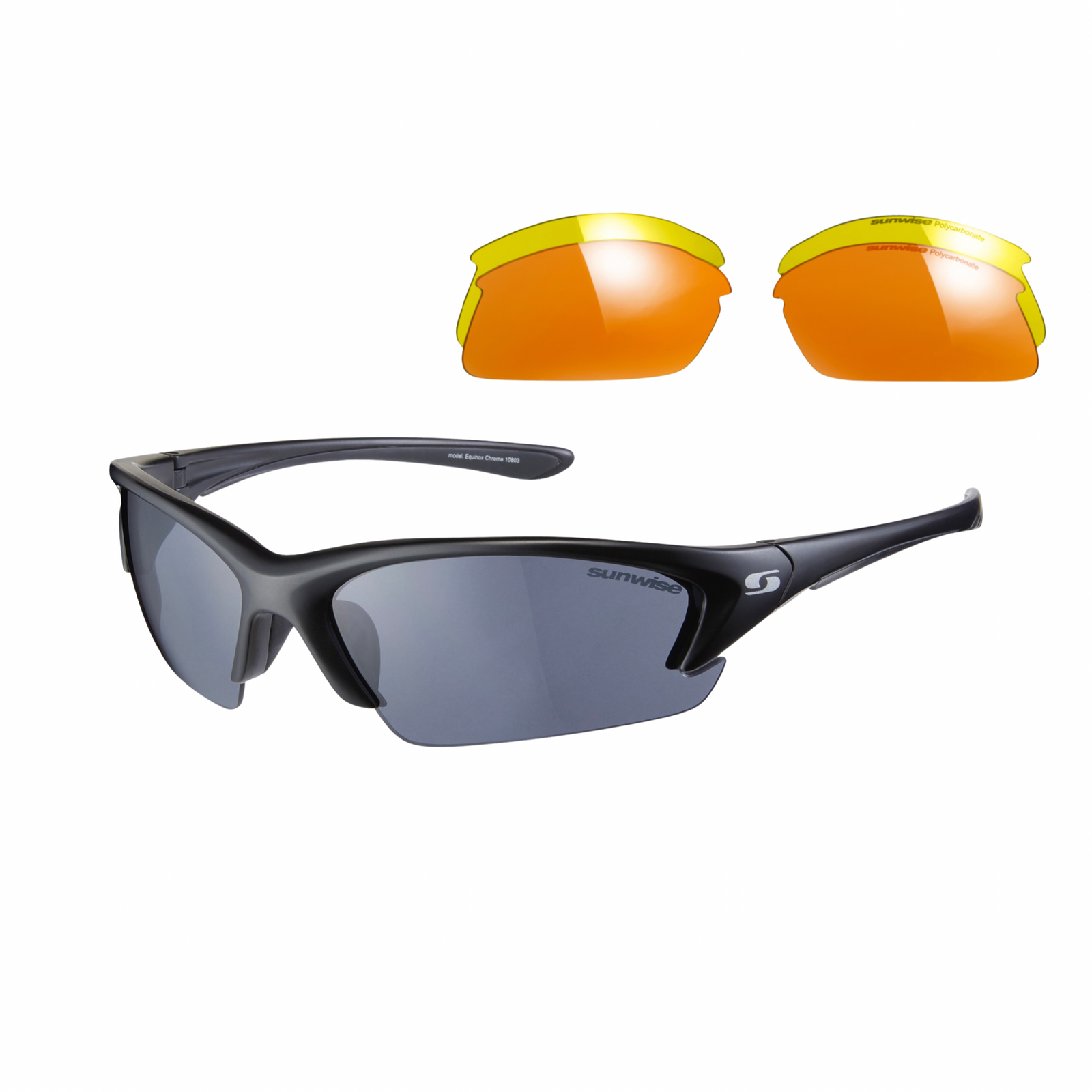 Lunettes de soleil de sport Equinox avec verres interchangeables - 8 couleurs