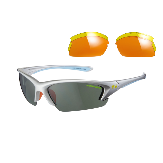 Lunettes de soleil de sport Equinox avec verres interchangeables - 8 couleurs