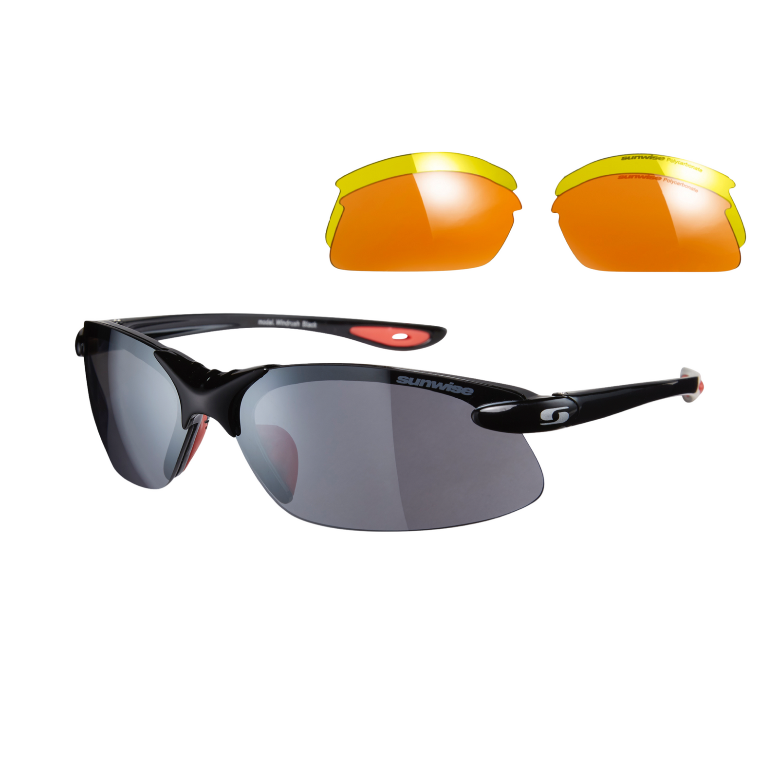 Windrush Sport Sunglasses with Interchangeable Lenses Affordable Sport Sunglasses