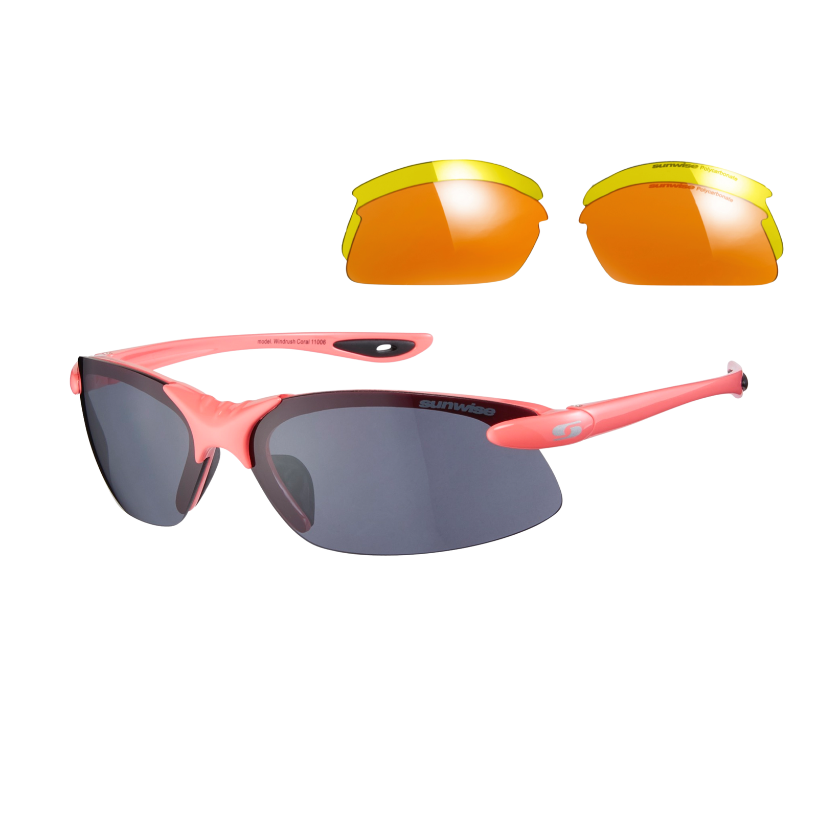 Lunettes de soleil sport Windrush avec verres interchangeables - 6 couleurs